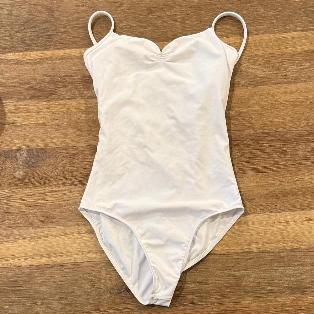 Elegant White Women's Leotard